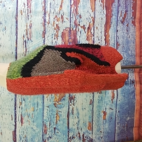 𝅺grifflin Paris multi knit sweater size S/M - Picture 3 of 12